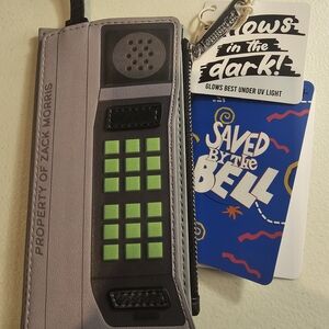 Loungefly Saved By The Bell Zack Morris Retro Cell Phone Glow Card Holder